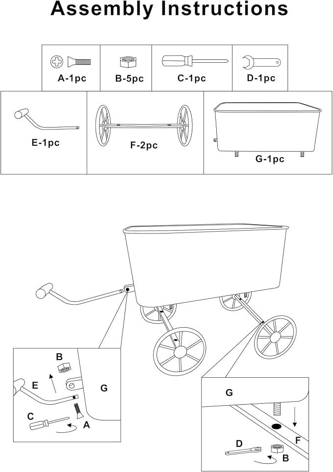 Flower Cart with Wooden Handles, Metal Wagon Planters for Outdoor Plants, Garden Planter with Wagon Wheels, Decorative Wheelbarrow, Plant Cart for Patio Garden Balcony (Green)