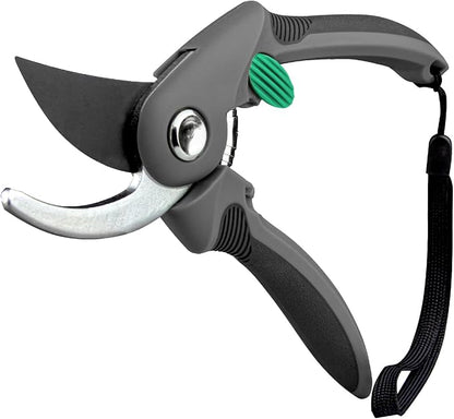SZHLUX Pruning Shears, Premium SK5 Carbon Steel Blades Hand Pruner for Garden, Sharp Precision Pruning Scissors, 5/8’’ Plant Clippers， Tree Trimmers