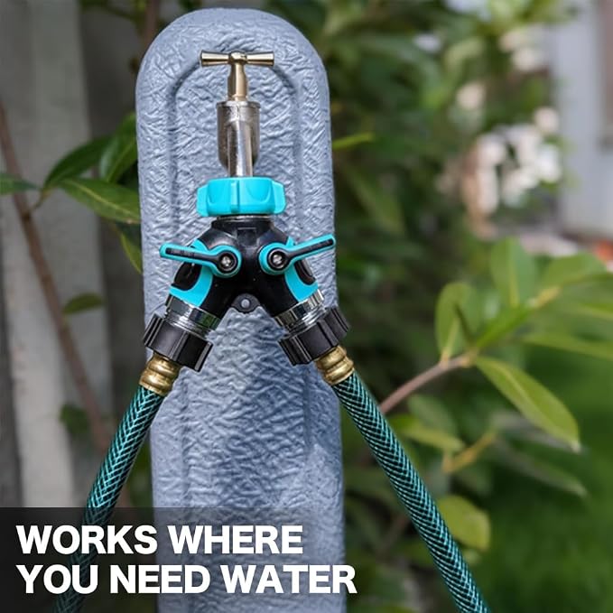 Garden Hose Leakproof for Gardener: 1/2” PVC Water Hoses with GHT Fittings - 2 FT No Kink and Flexible for Outdoor | Compact Close Reach For Home Gardeners Watering Patio Planters, Garden Beds And Hose Reel Setups
