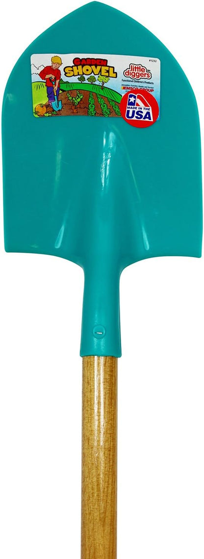 Emsco Group 1232 Little Diggers Child Safe Tool – Garden Kid Shovel, Teal