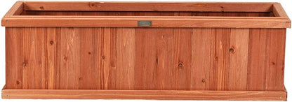 Giantex Raised Garden Bed Flower or Vegetable Planter Window Mounted Plant Box for Garden, Yard Wood Box for Planting, 40"x12"x12"