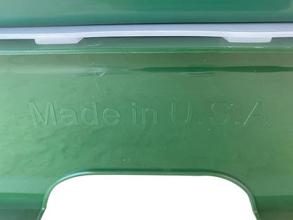 ® Plus US Made 5 – Tray Worm Composter -Forest Green,Sustainable Design for Both Indoor & Outdoor, Worm Compost Bin for Vermicomposting Starter, Recycling Food Wastes