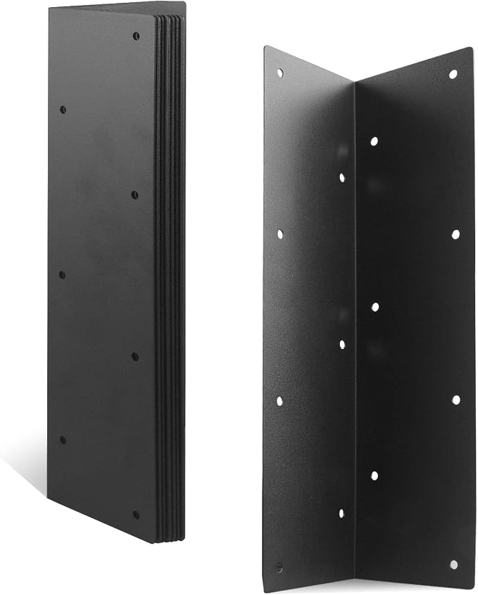 Set of 8 Raised Garden Bed Corner Brackets with Screws for 20"-24" Bed ,Rust Resistant Raised Bed Corners and Metal connectors 11" x 3" x 3" for Garden Vegetable Planter