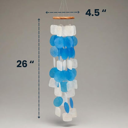 Solange & Frances Spring Decor Wind Chimes for Outside. Garden Decor Wind Chimes. Unique Windchimes Birthday Gifts for Women, Gifts for Mom, and Gift for Men Ideas