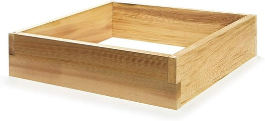 All Things Cedar RG24 2-ft Cedar Raised Garden Box, Transform Your Urban Gardening Needs, untreated Western Red Cedar, for Planting Outdoor Plants, Vegetables, Fast, Easy Assembly
