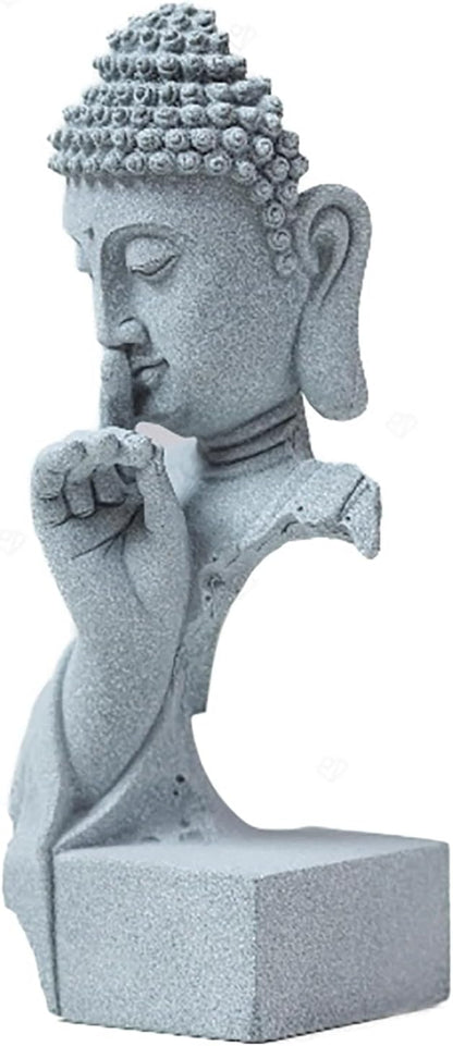 Buddha Statue for Home Decor,Meditation Figurine Indoor and Outdoor Use,Buddhist Yoga Zen Decor,Little Buddha Statue for Garden,Altar, Prayer, Juzu, Yoga, Desktop Decor Sculpture