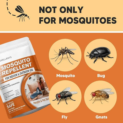 SCFKAOF Mosquito Repellent Outdoor Patio, Mosquito Deterrent for Yard, Indoor Mosquito Repellent Balls, Mosquito Repeller for Patio, Keep Mosquito Away, Covers 120 Sq. Ft, 60 Days Protection-6 Packs