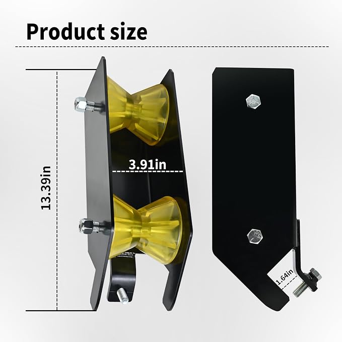 Water Well Pump Pulling Tool and Cable Rollers - Help Pull or Place The Well Pump, Poly Pipe, Flexible Pipe, Wire. Comes with Extra Horn Screws.No Complicated or Expensive Machinery or Power Supply.