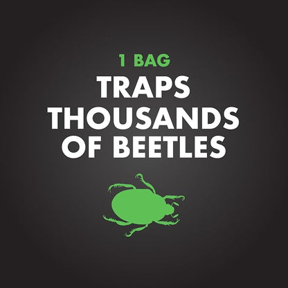 SpectracideBug Japanese Beetle Trap Disposable Bags, 6 Count (Pack of 12)