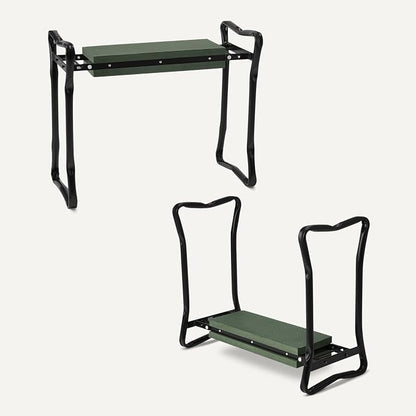 Amazon Basics Gardening Stool, Foldable Garden Kneeler and Seat for Outdoor, Padded Design