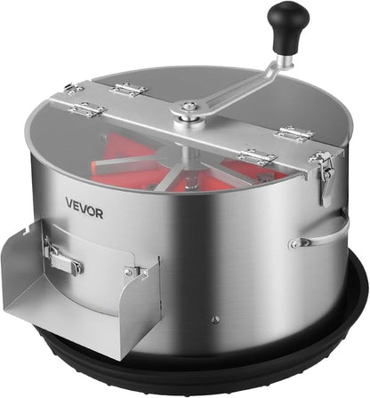 VEVOR Electric Bud Leaf Trimmer, 2-in-1 Manual & Electric, 16 in Bud Trimmer with Stainless Steel Blades, Visual Cutting, Wet & Dry Hydroponic Cutting Machine with Tray, for Plant Buds Flowers