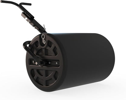 Agri-Fab 18 in x 24 in Push/Tow Behind Poly Lawn Roller, 250 lb Water Capacity with Steel Frame, Made in USA