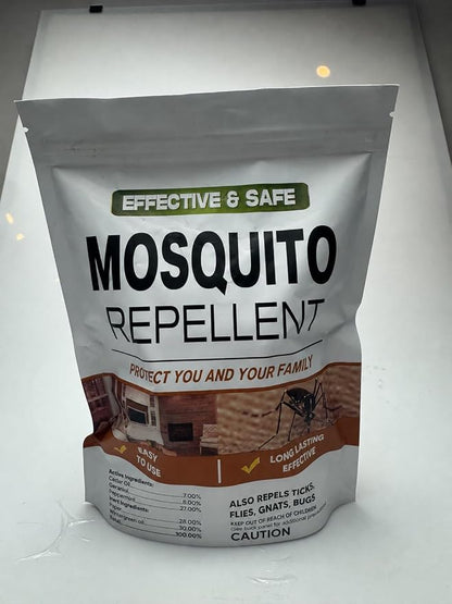 AUDQQM Mosquito Repellent Outdoor Patio, Mosquito Repellent Balls Indoor, Mosquitoes Deterrent for Yard, Keep Mosquito Away for Room/Porch/Camping, Last for 60 Days-8P