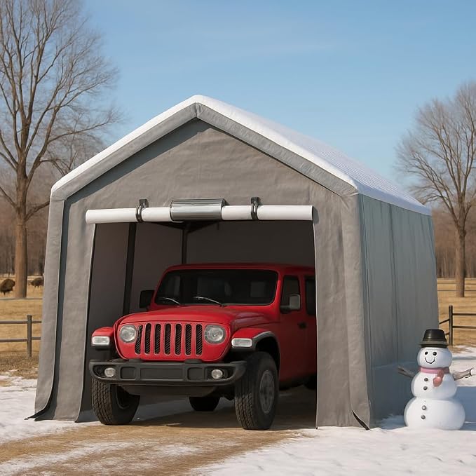 6X6 ft Heavy-Duty Portable Outdoor Storage Shed