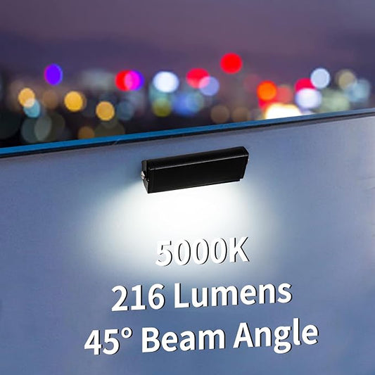 4inch 1.8W 12V AC/DC Low Voltage Landscape Lighting,5000K Daylight White Retaining Wall Light,Hardscape Lighting Paver Light,50,000 Hours Lifespan Outdoor Step Light,4Packs-Black