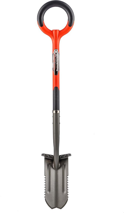 Root Slayer 23711 42-Inch Carbon Steel Trenching Spade, Red