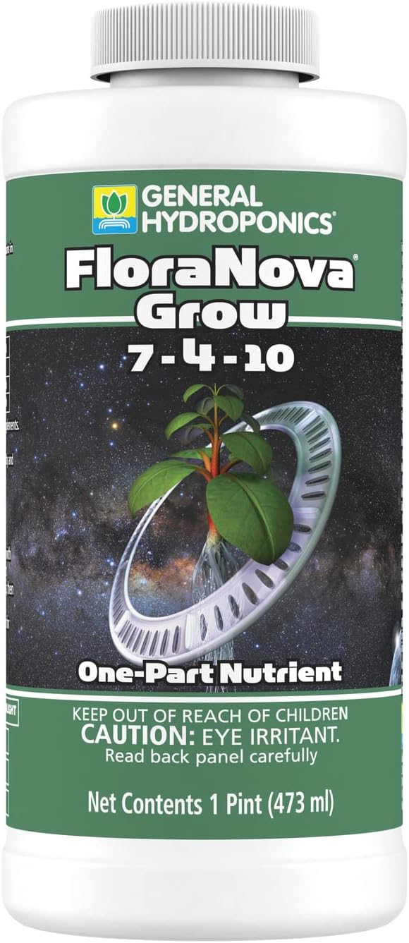 General Hydroponics GH1621 FloraNova Grow-1 Pint Fertilizer