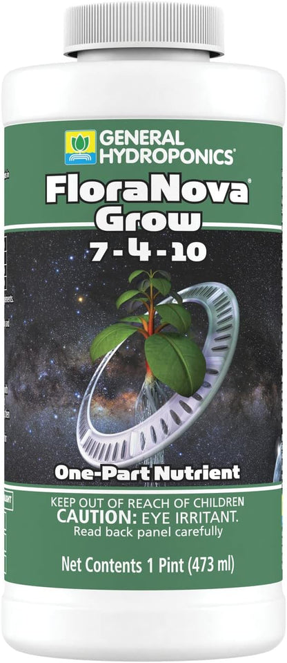 General Hydroponics GH1621 FloraNova Grow-1 Pint Fertilizer