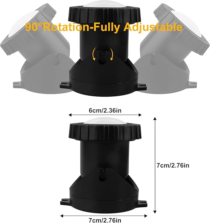 RGB Pond Lights with Timer, LED Underwater Submersible Colorful Landscape Spotlights, 98ft Remote Control IP68 Waterproof Fountain Lights for Fish Aquarium Tank Garden Yard Pool (Set of 8)