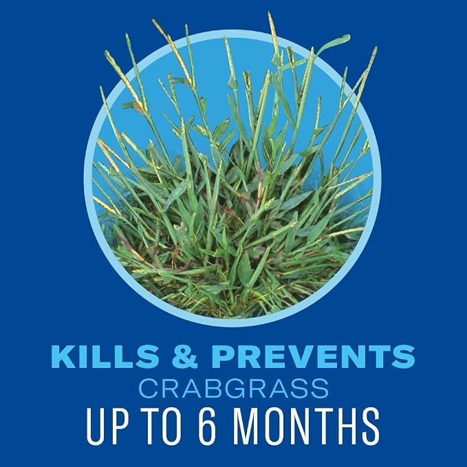 BioAdvanced 5 In 1 Weed and Feed Granules - Kills Lawn Weeds & Crabgrass - Feeds, Greens & Strengthens Lawn - Treats Up to 10,000 Square Feet - 24 lb Bag