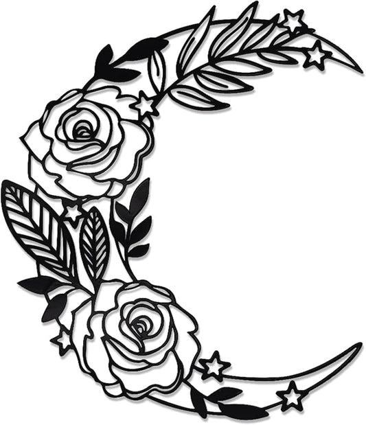 EZ4ENCE Decoration Wall Art Boho Wall Home Decor Hanging Appearance Wall Decor Metal Wall Hanging Decor