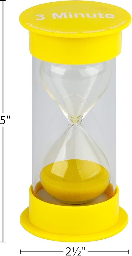 Teacher Created Resources 3 Minute Sand Timer - Medium (TCR20759)