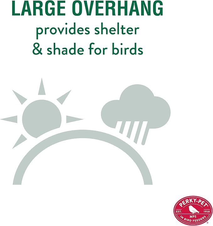 Perky-Pet Red Cardinal Wild Bird Feeder-2.5 lb Seed Capacity,Holds Up to 15 Birds Simultaneously,Metal Hanging Feeder for Outdoors,Collapsible Mesh Design,Built-In Hook&Circular Tray,C00322(Pack of 6)