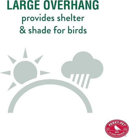 Perky-Pet Red Cardinal Wild Bird Feeder-2.5 lb Seed Capacity,Holds Up to 15 Birds Simultaneously,Metal Hanging Feeder for Outdoors,Collapsible Mesh Design,Built-In Hook&Circular Tray,C00322(Pack of 6)