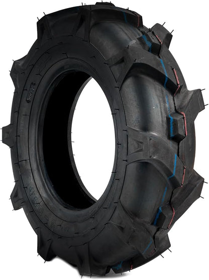 PHILTOP 17x4-8 ATV UTV Tires, 4-Ply Super Mud All-Terrain Off-Road Tires,Set of 1