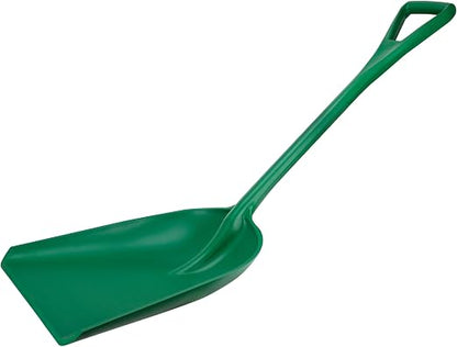 SPARTA Polypropylene Sanitary Shovel, One-Piece Food Handling Scoop, Commercial Kitchen and Bulk Ingredient Transfer Tool, 13.75" x 16.5" Scoop, Green
