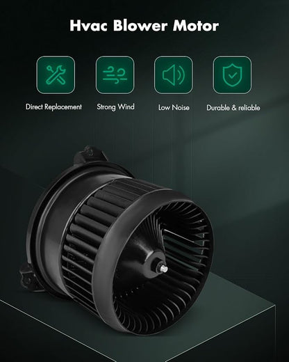 SCITOO 700303 Rear HVAC Blower Motor with Fan Cage for Lexus for GX460/For LX570,for Toyota for Highlander/for Land Cruiser/for Sequoia/for Sienna