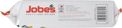 Jobe’s Garden Fertilizer Spikes, Easy Plant Care Slow Release Fertilizer for Fruit and Citrus Plants and Trees, 15 Count