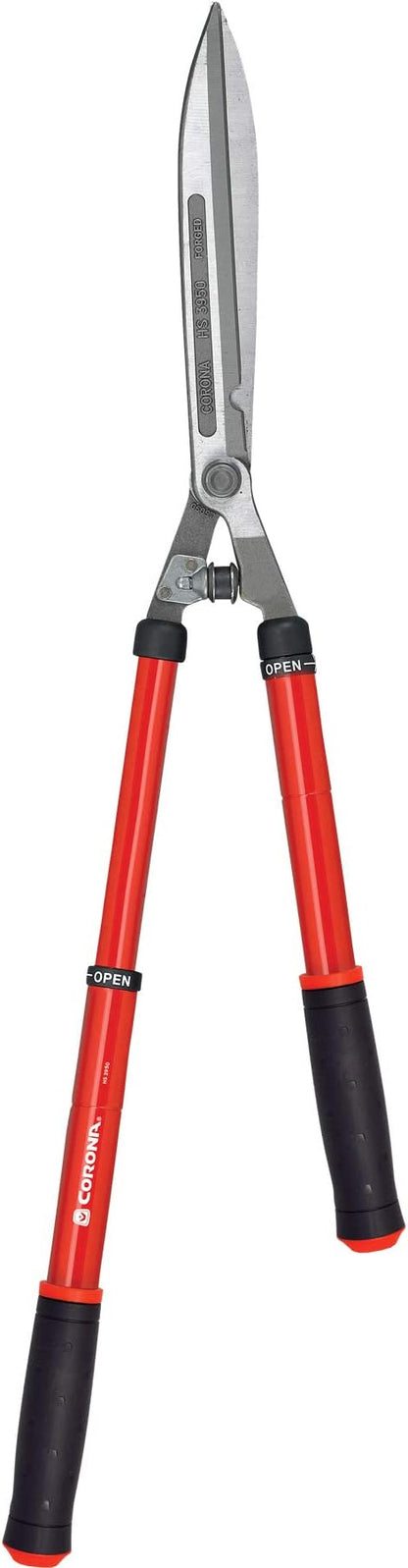 Corona Tools 10″ Extendable Hedge Shears – Telescoping Garden Trimmer For Hedges, Shrubs & Landscaping