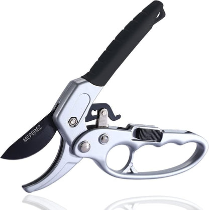 Premium pruning shears for gardening, Work 3 times easier, Pruners heady duty, Sharp garden clippers cuting florist flower, hedge, herb, rose, Indoor live plants, Arthritis weak hand snips