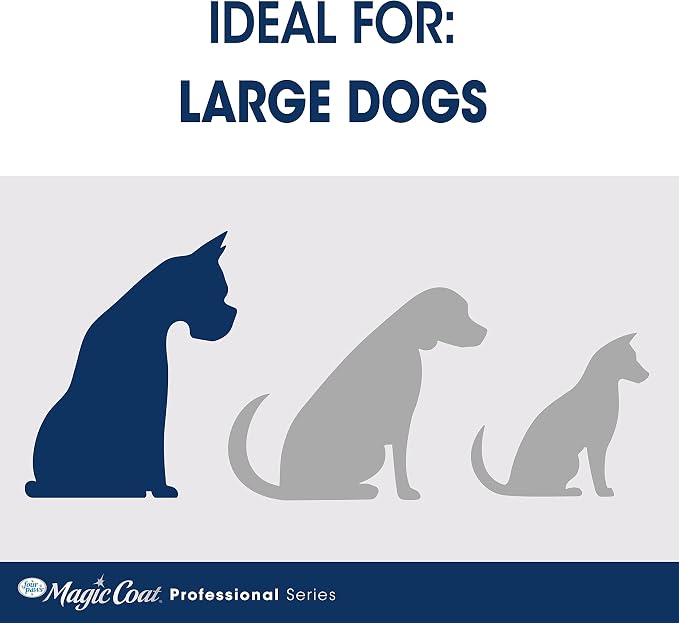 Four Paws Magic Coat Professional Series Grooming Brushes for Dogs & Cats l Trimmers, Nail Clippers, & Brushes Dog & Cat (Packaging May Vary) | Dog nail clipper, safety bar helps prevent over-trimming, easy-grip handles, .48" hole opening, for large dogs