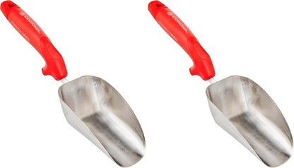 Corona tools Corona CT 3364 Premium ComfortGEL Stainless steel scoop, red (Pack of 2)