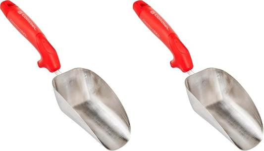 Corona tools Corona CT 3364 Premium ComfortGEL Stainless steel scoop, red (Pack of 2)
