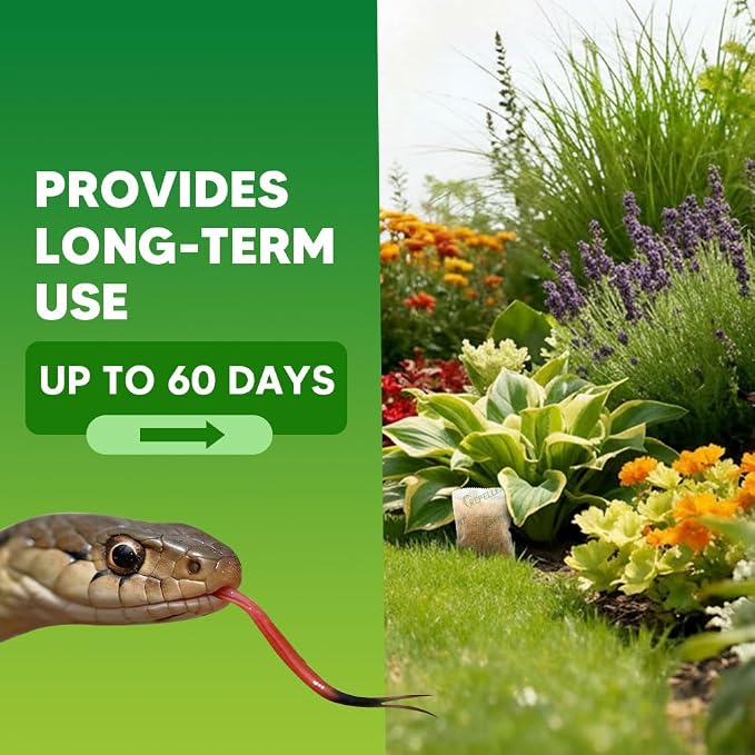 Snake Repellent for Yard, Snake Away, Keep Backyard Snake Away, 5P