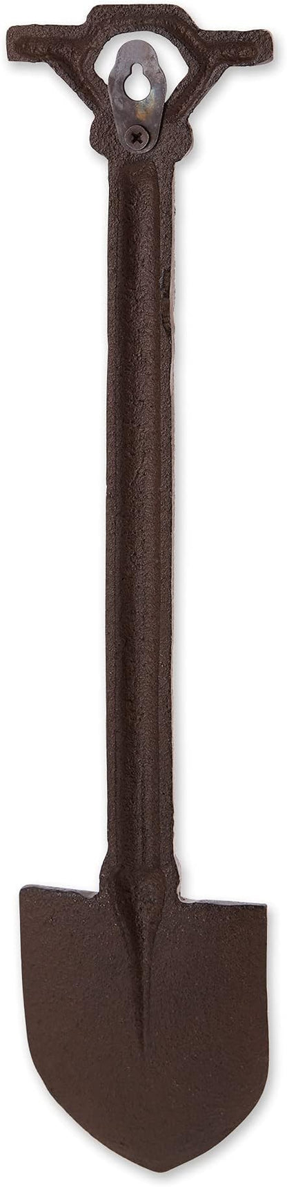 Garden Shovel Cast Iron Thermometer Shovel, 2.91x13.31