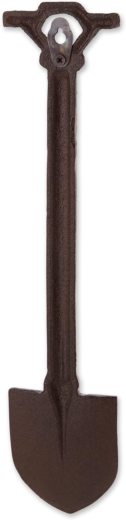 Garden Shovel Cast Iron Thermometer Shovel, 2.91x13.31