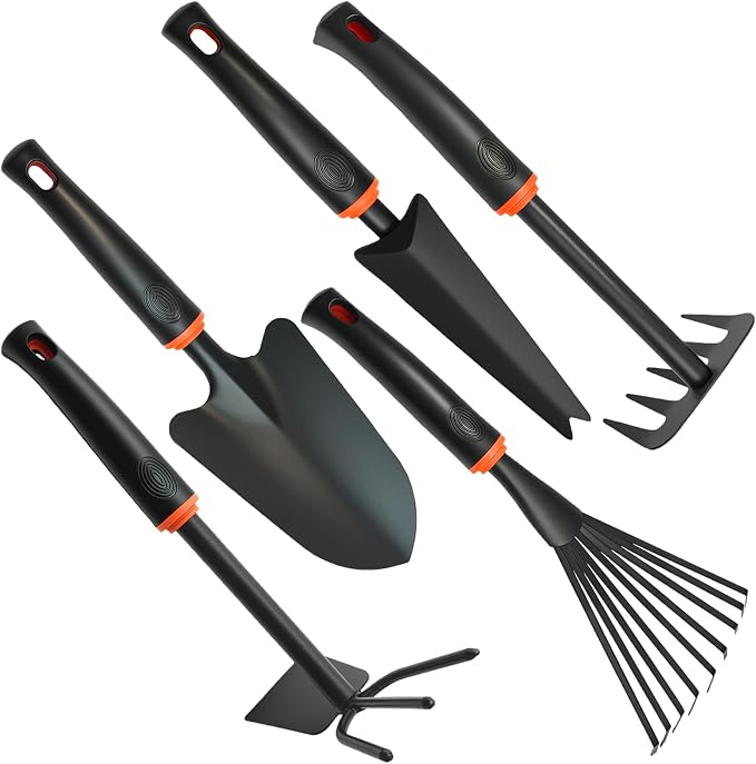5PCS Weed Puller Tool, Garden Tool Set, Portable Garden Weeder Tool for Vegetable Gardening Backyard Farm Planting