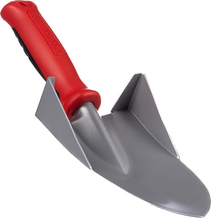 One Shot Shovel OS-003 Carbon Steel Winged Garden Hand Trowel