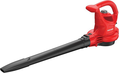CRAFTSMAN Leaf Blower, Leaf Vacuum and Mulcher, 3-in-1 Backpack Blower, Up to 230 MPH, 12 Amp, Corded Electric (CMEBL700)