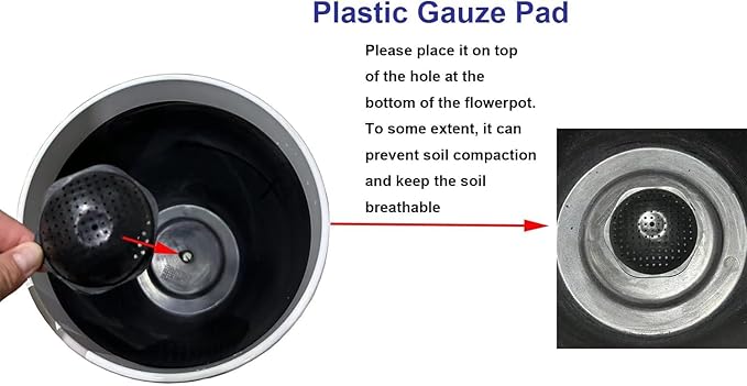 24,21,11 Inch Large Plastic Planters with Drainage Hole and Saucer - Set of 3 Tall Plant Pots Indoor Flower Pot Tall Round Planters Outdoor Large Tall Planter