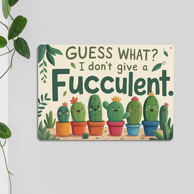mmiishe Vintage Garden Signs Retro Metal Wall Decor Garden Gifts for Women Men Gardeners Green House Decor Metal Art for Home Gate Garden Club Patio Porch 8x12 Inch Plant Accessories