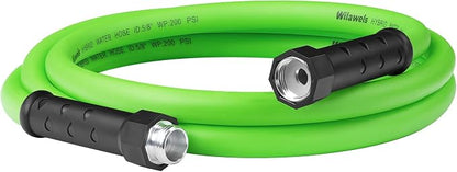 10 FT x 5/8″ Garden Hose, Short Lightweight Flexible Garden Water Hose with Swivel Handle, 200 PSI Working, 450 PSI Burst, All-Weather Outdoor Use, Heavy Duty Water Hose for Watering, G10GH06