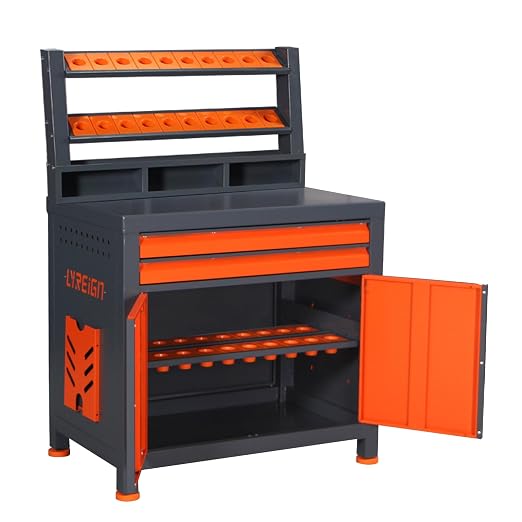 CAT/BT40 Large Capacity CNC Tool Storage Cabinet, CNC Tool Holder Vertical Drawer Cabinet for Warehouse Workshop Factory Garage Machining Centers
