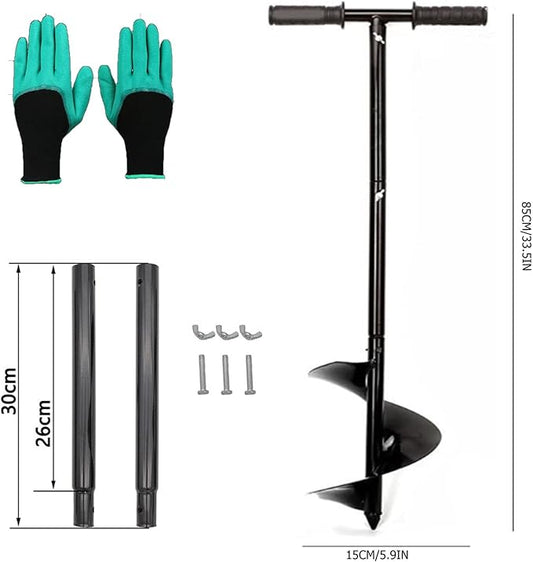 Compost Turning Tool,Compost Stirring Tool,Compost Aerator Tool Turner and Mixing Tool for Outdoor Compost Tumbler Bins Bags