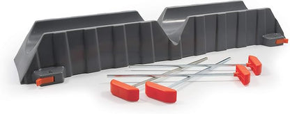 Camco Rhino RV Sewer Hose Support Kit - Up to 10” of Lift - Features Nesting Design for Easy RV Storage - Includes (6) 30” Section w/4 Stakes Each - Supports Up to 20-Feet of RV Sewer Hose (43071)