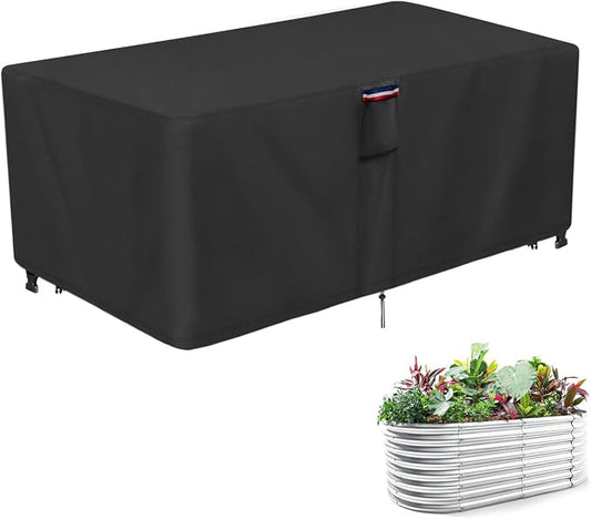 Plant Covers Freeze Protection, Fit 6x3 FT Raised Garden Beds - Heavy Duty Frost Cover for Outdoor Winter Frost Cold Weather, Black 73" x 37" x 25"
